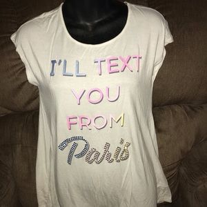 Justice shirt size 14